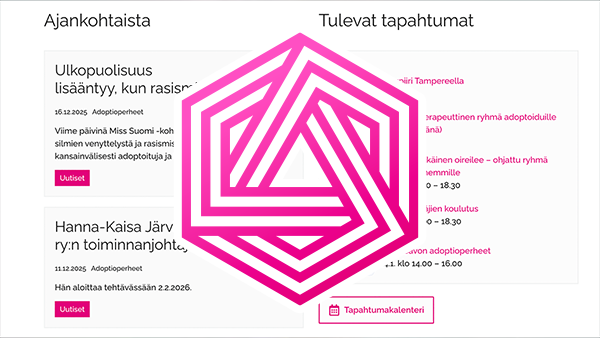 Adoptioperheet www-uudistus ja verkkolehti